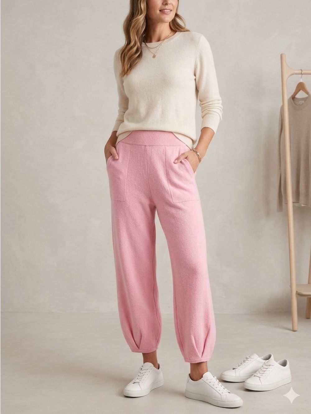 Entro Knit High Waist SOFT Sweater Joggers